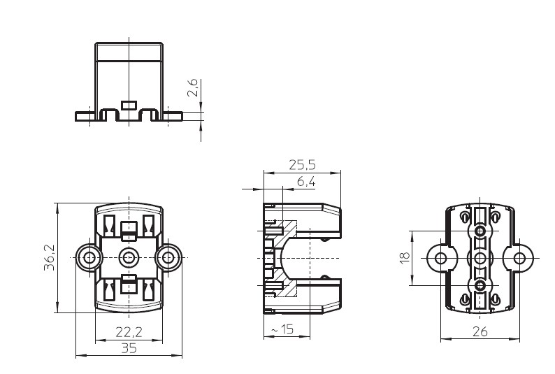 Vossloh-Schwabe 2GX13 patrona